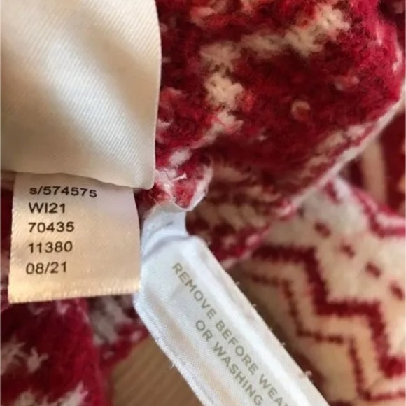 Loft Petite Snowflake Fair Isle Tunic Sweater plus size XXLP - Picture 8 of 12